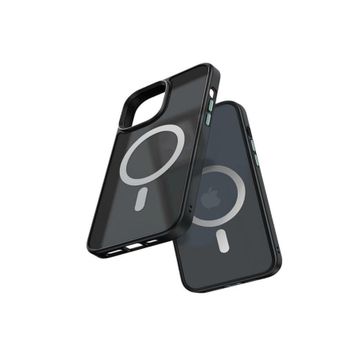 Mcdodo iPhone 13 Pro Mat Siyah Magsafe Telefon Kılıfı
