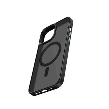 Mcdodo iPhone 14 Plus Magsafe Mat Siyah Kılıf