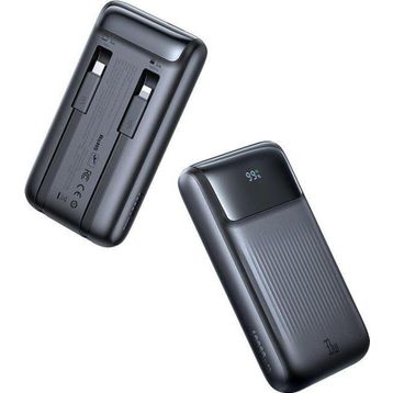 Mcdodo MC-0231 10.000 mAh 33W Siyah Şarj Göstergeli Çift Kablolu Powerbank