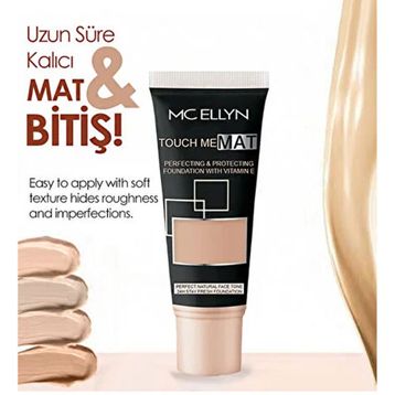 Mcellyn Touch Me Matte Face Tone 02 Fondöten