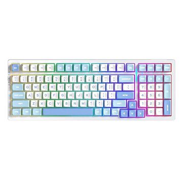 Mchose MC-G98-2 G98 %98 RGB Kablosuz Hotswap Mavi Mekanik Gaming Klavye