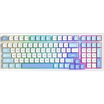 Mchose MC-G98S-2 G98 Pro %98 RGB Kablosuz Hotswap Mavi Mekanik Gaming Klavye
