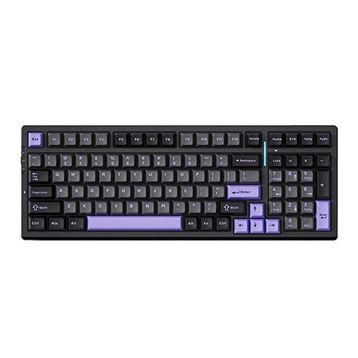 Mchose MC-G98S-3 G98 Pro %98 RGB Kablosuz Hotswap Siyah Mor Mekanik Gaming Klavye