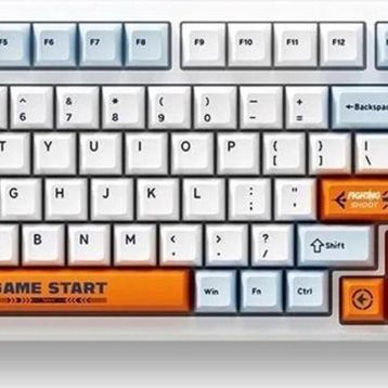 Mchose MC-G98S-7 G98 Pro %98 RGB Kablosuz Hotswap Turuncu Mavi Mekanik Gaming Klavye