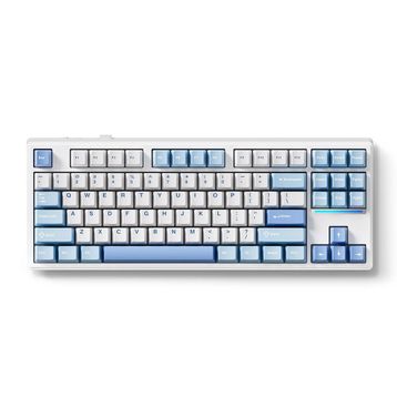 Mchose MC-K87-2 K87 %80 TKL RGB Kablosuz Hotswap Mavi Mekanik Gaming Klavye