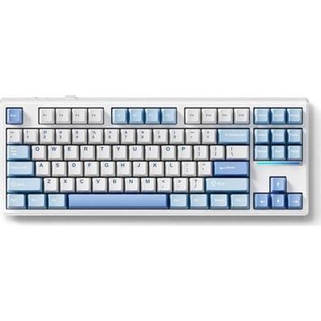 Mchose MC-K87-2 K87 %80 TKL RGB Kablosuz Hotswap Mavi Mekanik Gaming Klavye