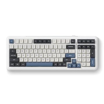 Mchose MC-K99-3A K99 %98 RGB Kablosuz Hotswap Navy Blue Mekanik Gaming Klavye