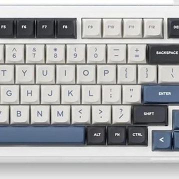 Mchose MC-K99-3A K99 %98 RGB Kablosuz Hotswap Navy Blue Mekanik Gaming Klavye