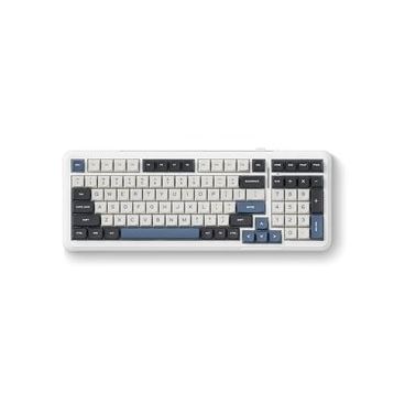 Mchose MC-K99-3A K99 %98 RGB Kablosuz Hotswap Navy Blue Mekanik Gaming Klavye