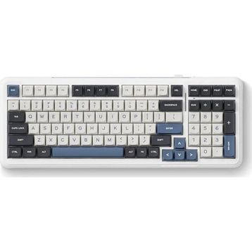 Mchose MC-K99-3A K99 %98 RGB Kablosuz Hotswap Navy Blue Mekanik Gaming Klavye