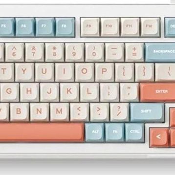 Mchose MC-K99-4A K99 %98 RGB Kablosuz Hotswap Horizon Orange Mekanik Gaming Klavye