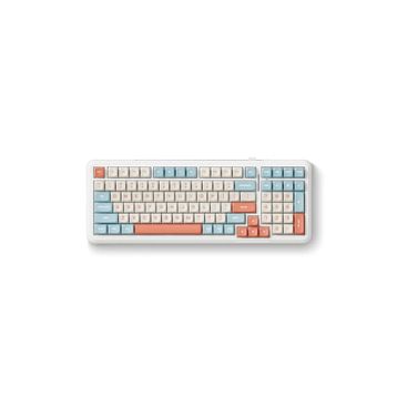Mchose MC-K99-4A K99 %98 RGB Kablosuz Hotswap Horizon Orange Mekanik Gaming Klavye