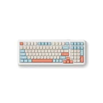 Mchose MC-K99-4A K99 %98 RGB Kablosuz Hotswap Horizon Orange Mekanik Gaming Klavye