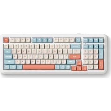Mchose MC-K99-4A K99 %98 RGB Kablosuz Hotswap Horizon Orange Mekanik Gaming Klavye