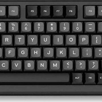 Mchose MC-X75-1A X75 %75 RGB Kablosuz Hotswap Siyah Mekanik Gaming Klavye
