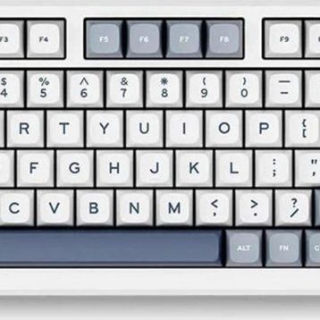 Mchose MC-X75-2A X75 %75 RGB Kablosuz Hotswap Navy Blue Mekanik Gaming Klavye