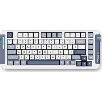 Mchose MC-X75-2A X75 %75 RGB Kablosuz Hotswap Navy Blue Mekanik Gaming Klavye