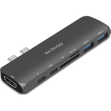 Mcstorey Type-c Dönüştürücü Hdmı 4k Uhd Adaptör Yüksek Veri Transferi Destekli Dual Girişli
