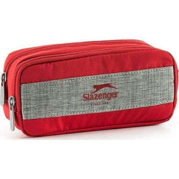Me Slazenger Gri Kırmızı 23157 Traveller Kalem Çantası