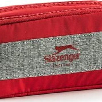 Me Slazenger Gri Kırmızı 23157 Traveller Kalem Çantası