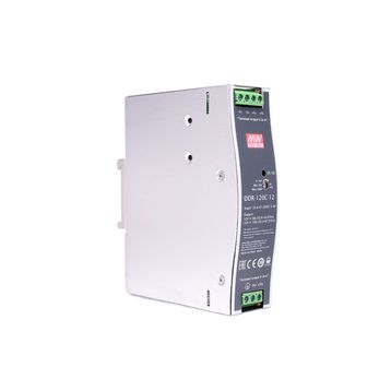 Mean Well DDR-120C-12 120W 33.6-67.2VDC 12VDC 10A DIN Tek Çıkışlı Ray Montajlı Dönüştürücü