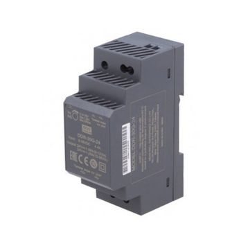 Mean Well DDR-30G-24 30W DIN Ray Tek Çıkış DC Dönüştürücü