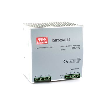 Mean Well DRT-240-48 240W 48V 5A Ray Montaj Led Sürücü