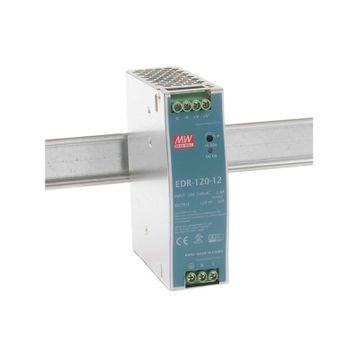 Mean Well EDR-120-12 120W 12V 10A Ray Montaj