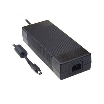 Mean Well GST220A12-R7B 12V DC 15A Desktop Tipi PFCli AC-DC Endüstriyel Şarj Adaptörü