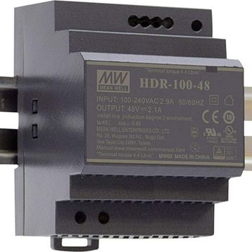 Mean Well HDR-100-12 85W Yeni Seri Ray Montaj