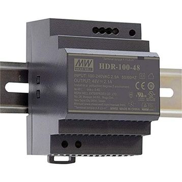 Mean Well HDR-100-12 85W Yeni Seri Ray Montaj