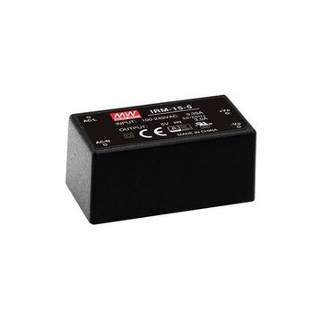 Mean Well IRM-15-5 15 W Tek Çıkışlı Kapsüllenmiş Güç Kaynağı