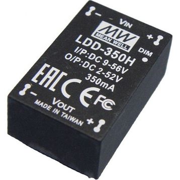 Mean Well LDD-350H 18W 2-52V/9-56V 350mA DC-DC Sürücü