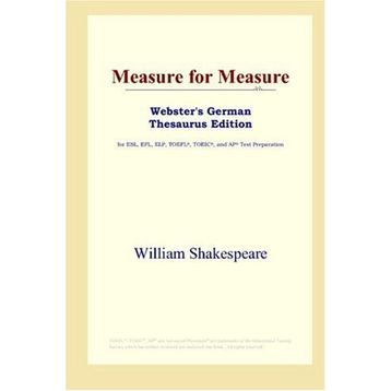 Measure For Measure - William Shakespeare