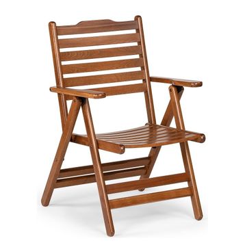 Mebel Stil Madrid Ceviz Katlanır Sandalye
