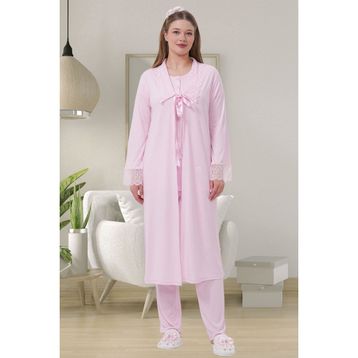 Mecit 1541 Pembe Lohusa Pijama Takımı