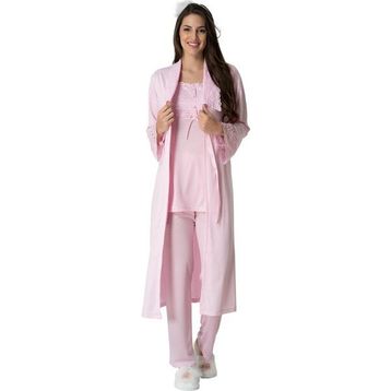 Mecit 1541 Pembe Lohusa Pijama Takımı