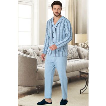 Mecit 2767 Kahverengi Erkek Pijama Takımı