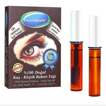 Mecitefendi 15 ml Doğal Kaş Kirpik Bakım Yağı