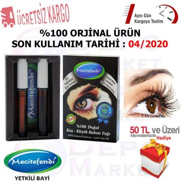 Mecitefendi 20 ml Kaş Kirpik Bakım Yağı