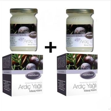 Mecitefendi 2x90 ml Bitkisel Ardıç Yağı Masaj Kremi