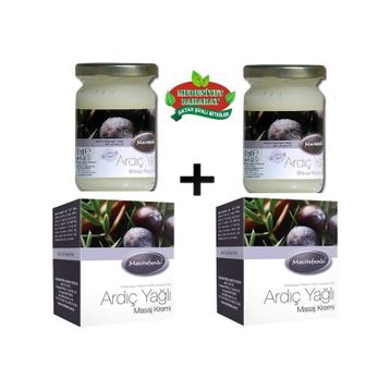 Mecitefendi 2x90 ml Bitkisel Ardıç Yağı Masaj Kremi
