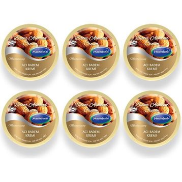 Mecitefendi 6x200 ml Acı Badem Kremi
