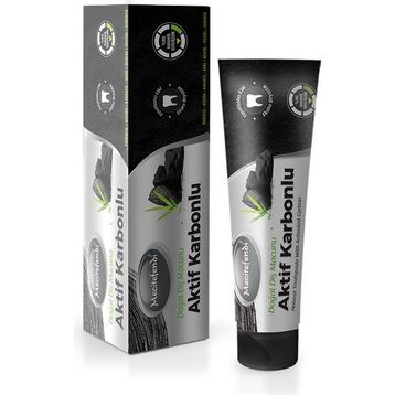 Mecitefendi 75 ml Aktif Karbonlu Diş Macunu