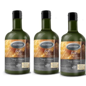 Mecitefendi Bal ve Buğday Özlü 3x400 ml Şampuan