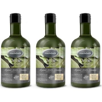 Mecitefendi Kepeğe Karşı Etkili 3x400 ml Defne Şampuan