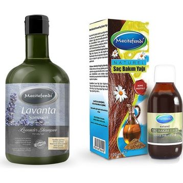Mecitefendi Lavanta 400 ml Şampuanı + Saç Bakım Yağı