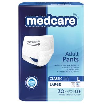 Medcare Classic Large 30 Adet Külot