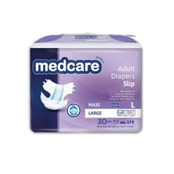 Medcare Maxi Bel Bantlı 8 Damla Large Beden 30 Adet Paket Hasta Bezi