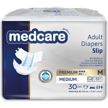 Medcare Premium Bel Bantlı 6 Damla M 90 Adet Hasta Bezi